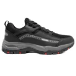 ASIAN Men’s Everest-01 Sports CTR Trekking & Hiking,Walking Shoes with Rubber Outsole & Memory Foam Insole Lace-Up Shoes for Men’s & Boy’s ( Black colour )