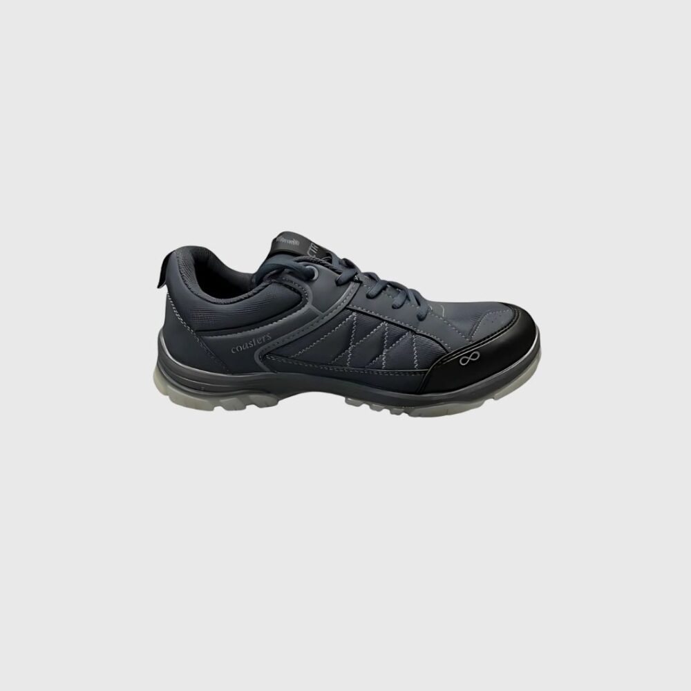 CTR Trek-1 Low Ankle Light Weight Trekking & Hiking Shoes Cement Black