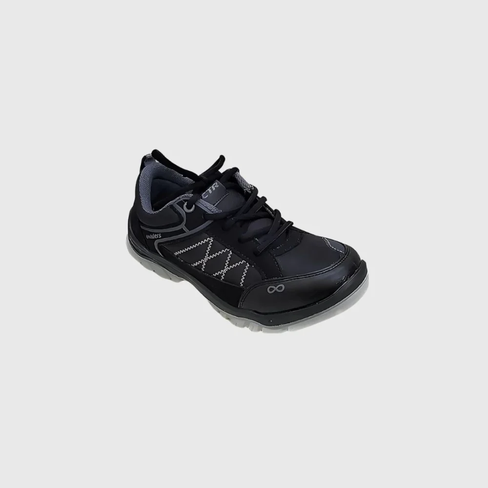 CTR Trek-1 Low Ankle Light Weight Trekking & Hiking Shoes – Black Edition