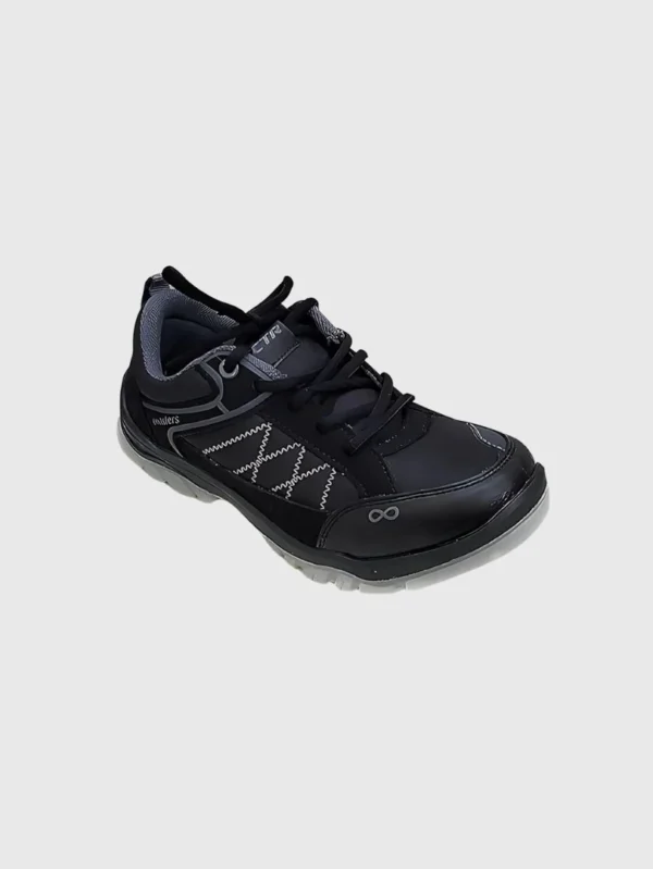 CTR Trek-1 Low Ankle Light Weight Trekking & Hiking Shoes – Black Edition