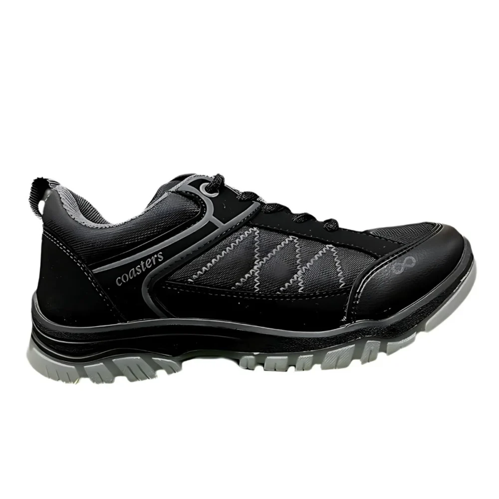 CTR Trek-1 Low Ankle Light Weight Trekking & Hiking Shoes – Black Edition - Image 2