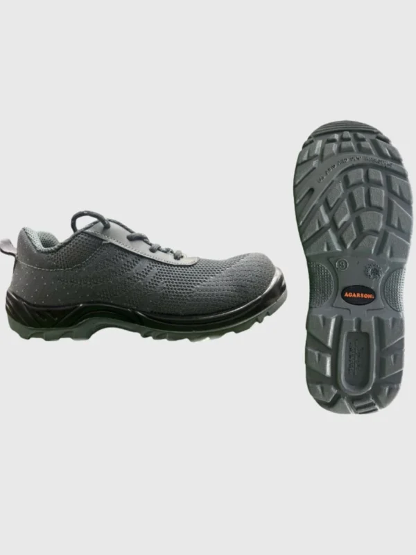Hillson Beston Full black Safety shoes