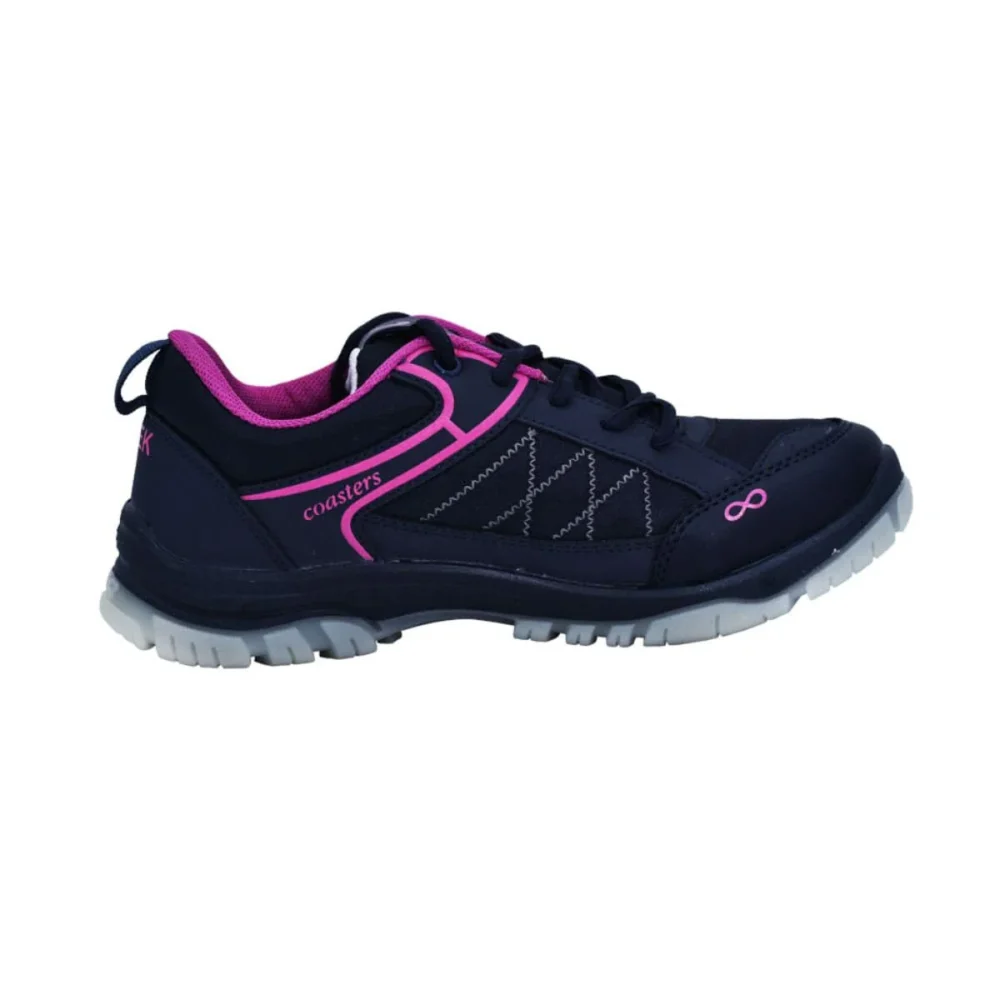 CTR Trek-1 Low Ankle Light Weight Trekking and Hiking Shoes - Blue - Image 4