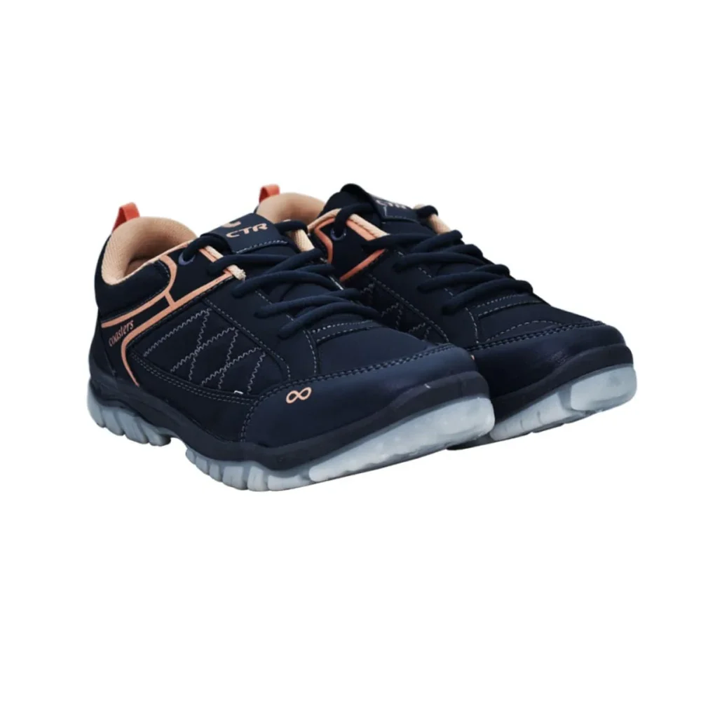 CTR Trek-1 Low Ankle Light Weight Trekking and Hiking Shoes - Cement - Image 4