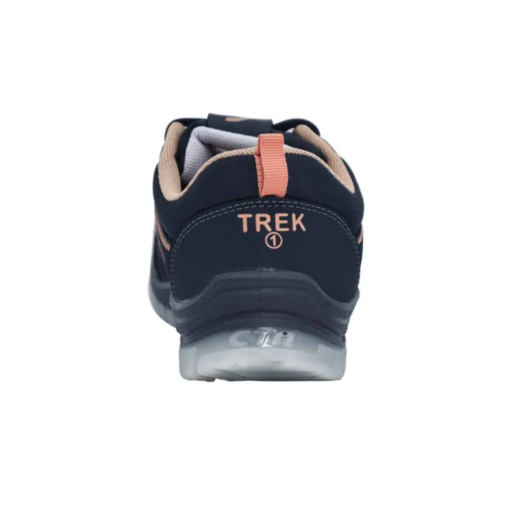 CTR Trek-1 Low Ankle Light Weight Trekking and Hiking Shoes - Cement - Image 5
