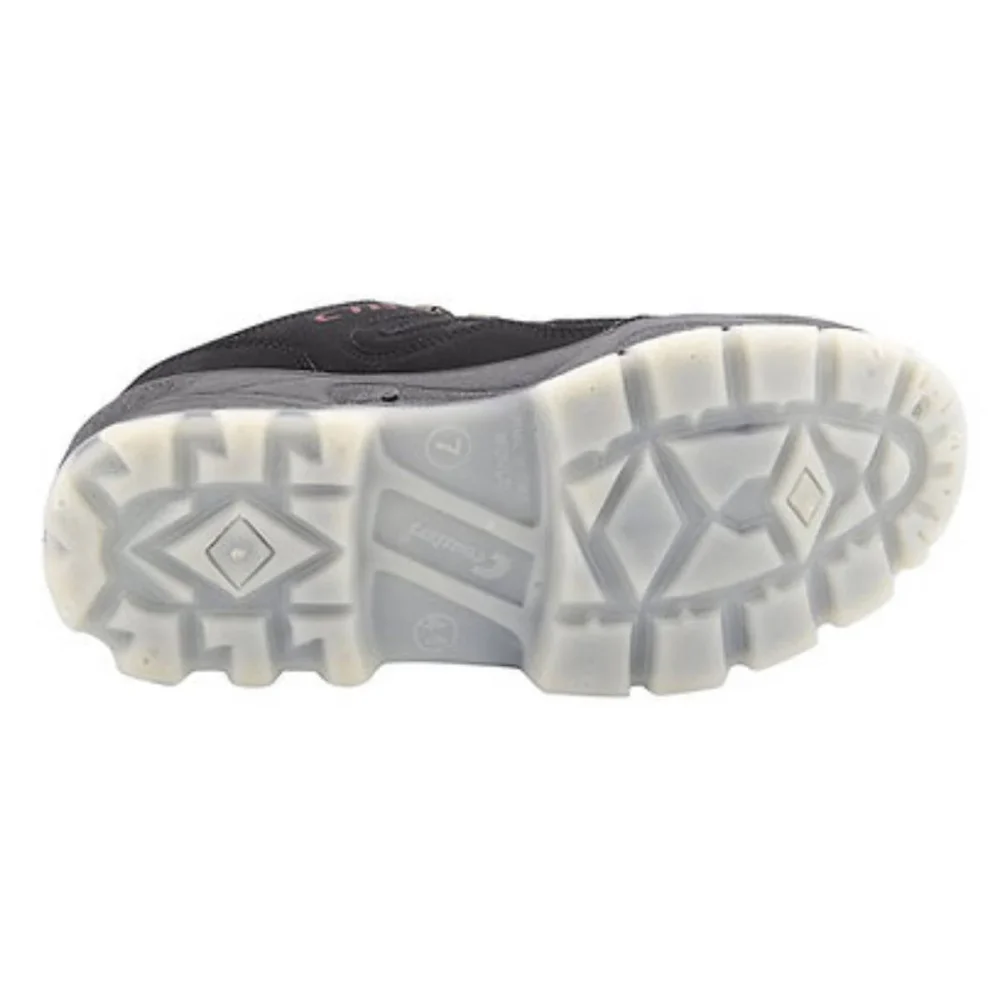 CTR OD-4 High Ankle Trekking and Hiking Shoes - Anti-skid Slip-resistant Mountain Boots - Black - Image 3