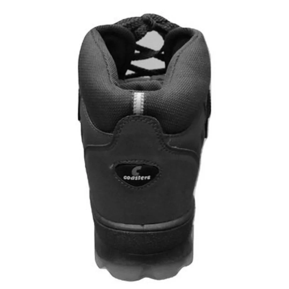 CTR OD-4 High Ankle Trekking and Hiking Shoes - Anti-skid Slip-resistant Mountain Boots - Black - Image 5