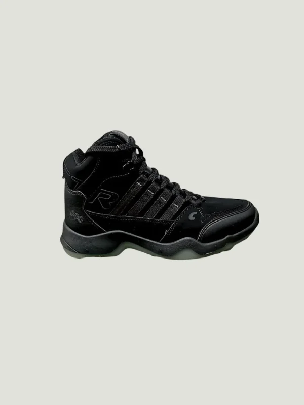 CTR Rub-600 Black Ankle Trekking and Hiking Shoes