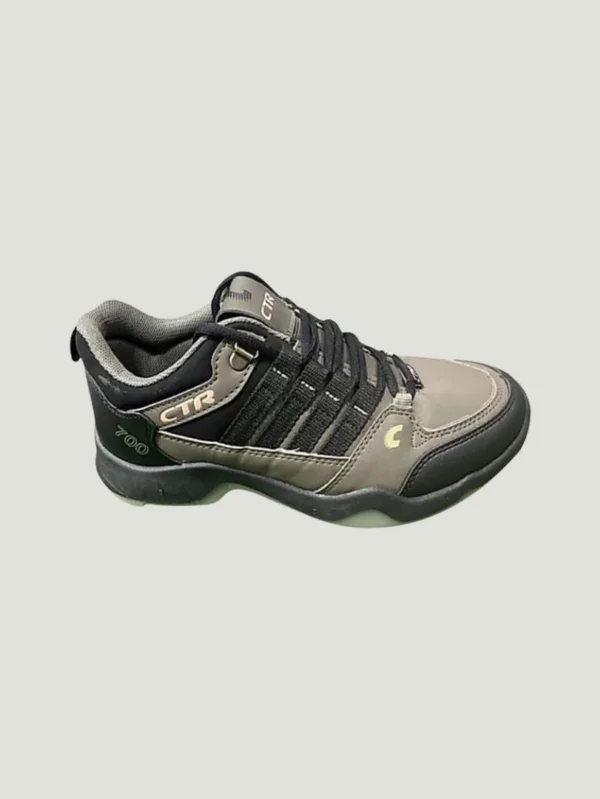 Olive Grey Hiking & Trekking Shoes For Men