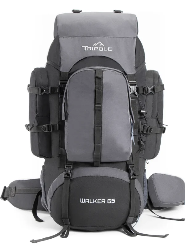 Tripole Walker 65L Trekking Backpack for Hiking & Travel