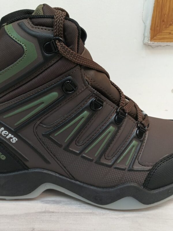 CTR RUB-50 Brown High Ankle Trekking Shoes for Hiking and Outdoor Adventure