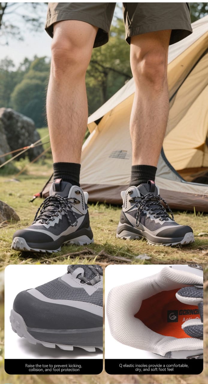 Gornornie Unisex Hiking Mountain Boots 92636A/B | High Ankle Outdoor Trekking Shoes - Image 13