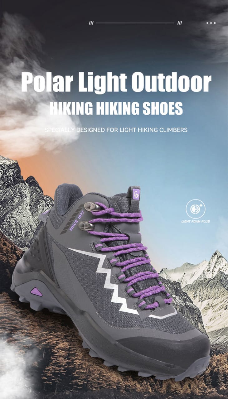 Gornornie Unisex Hiking Mountain Boots 92636A/B | High Ankle Outdoor Trekking Shoes - Image 15