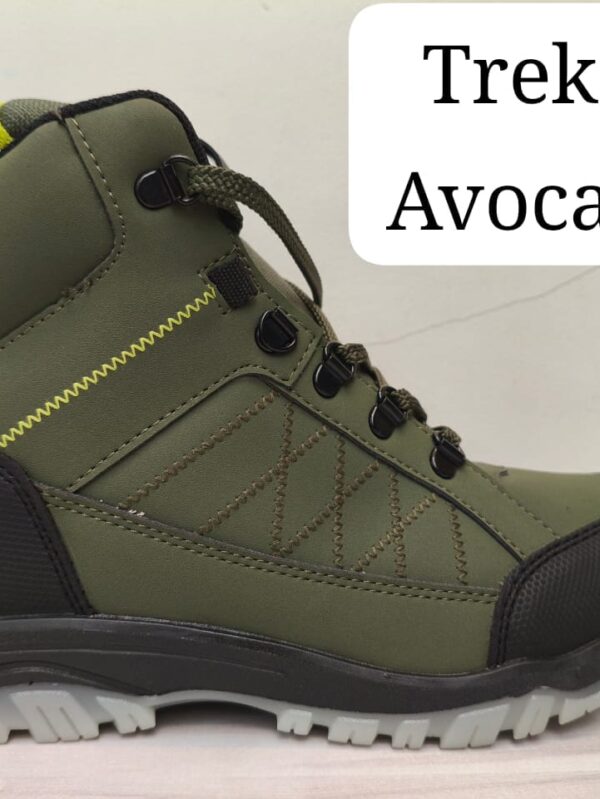 CTR Trek-20 Avocado Green Trekking Shoes