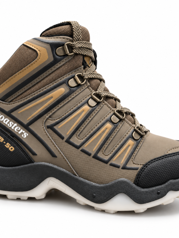 CTR RUB-50 Men's High-Top Trekking Shoes – Brown/Grey